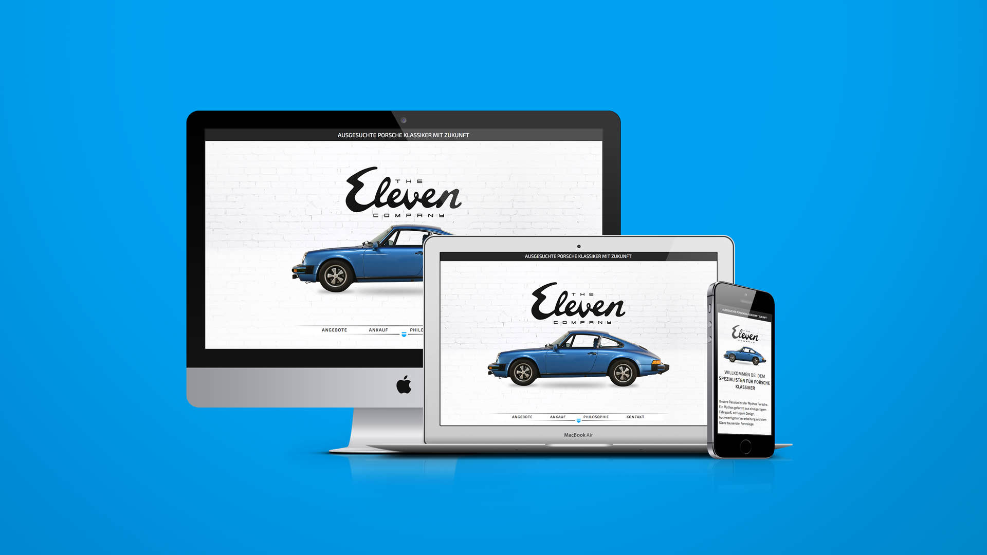 Artikelbild - The Eleven Company – Webdesign