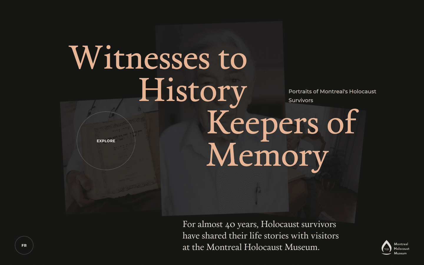 Witnesses to History - Montreal Holocaust Museum
